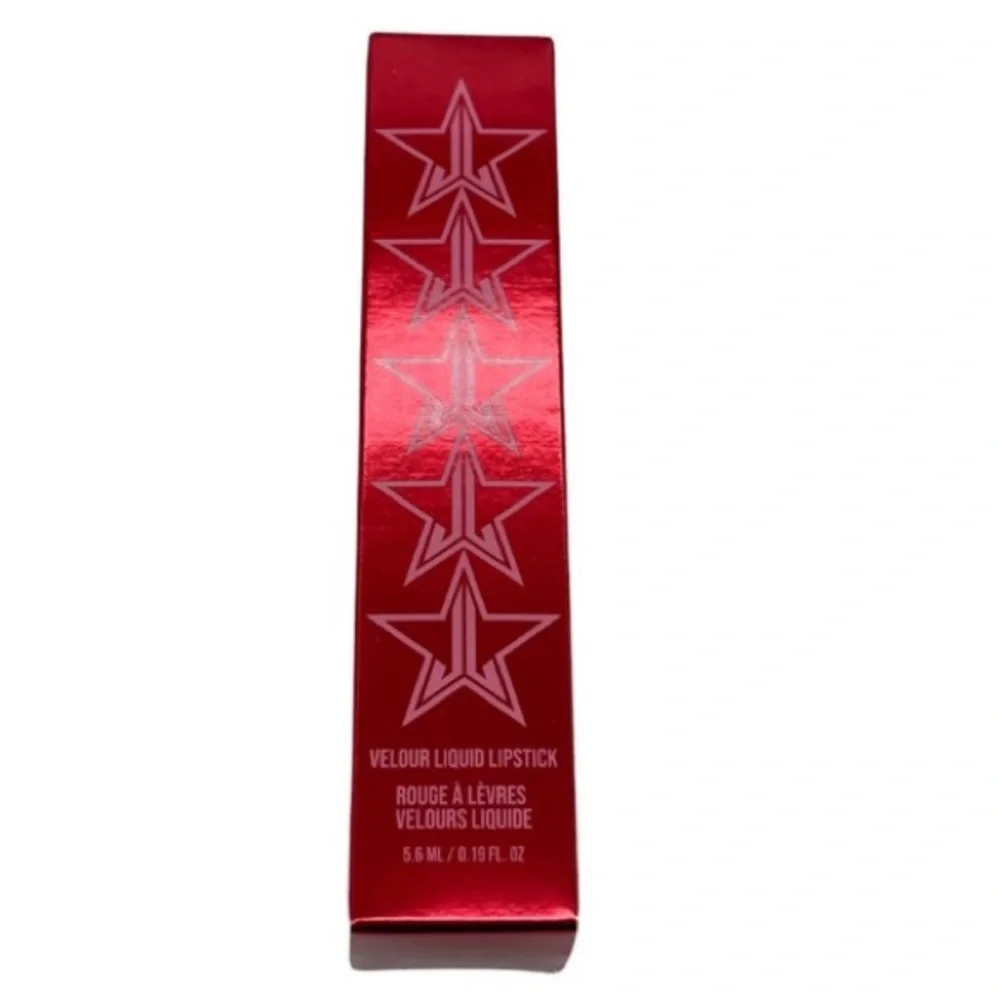 NEW! JEFFREE STAR ⭐️ VELOUR LIQUID LIPSTICK Cut Throat Love Dark Brick Red - Picture 9 of 16
